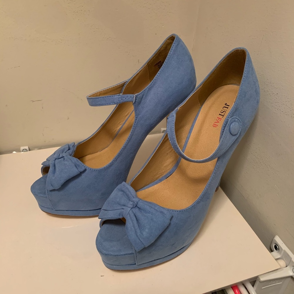 JustFab Mary Jane Platform Heels